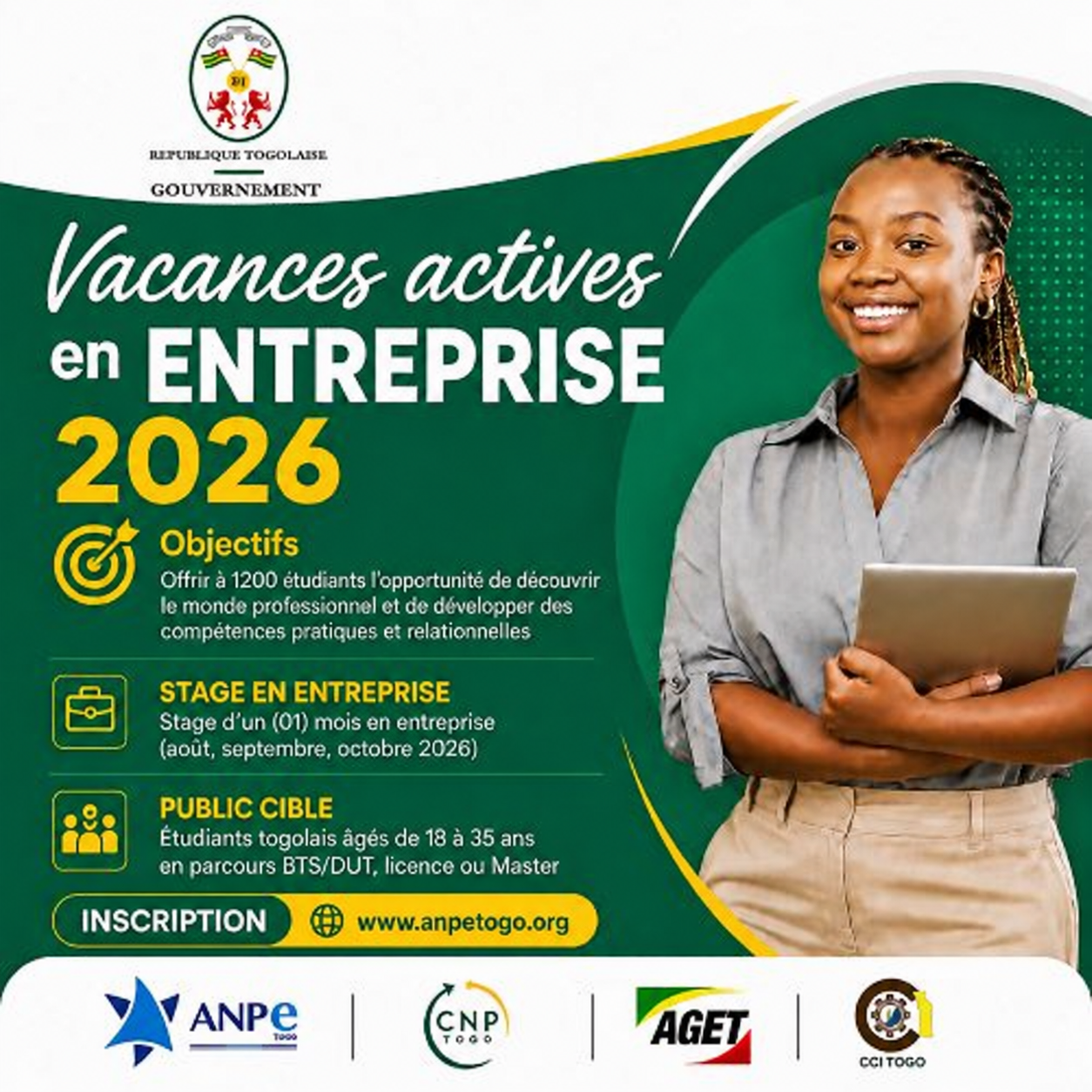 Vacances actives en entreprise 2026